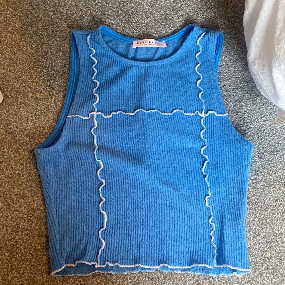 Blue Tank Top